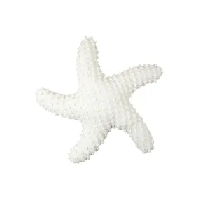Starfish Shaped Pillow - White