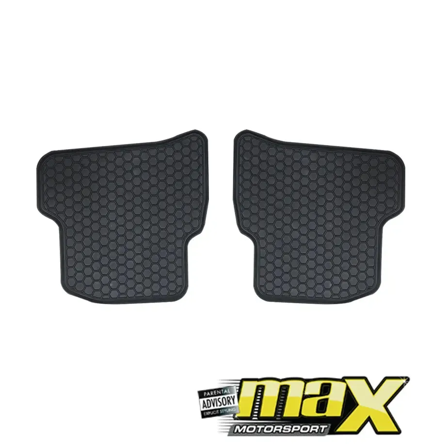 Suitable To Fit - VW Polo Custom Rubber Car Mats (5-Piece)