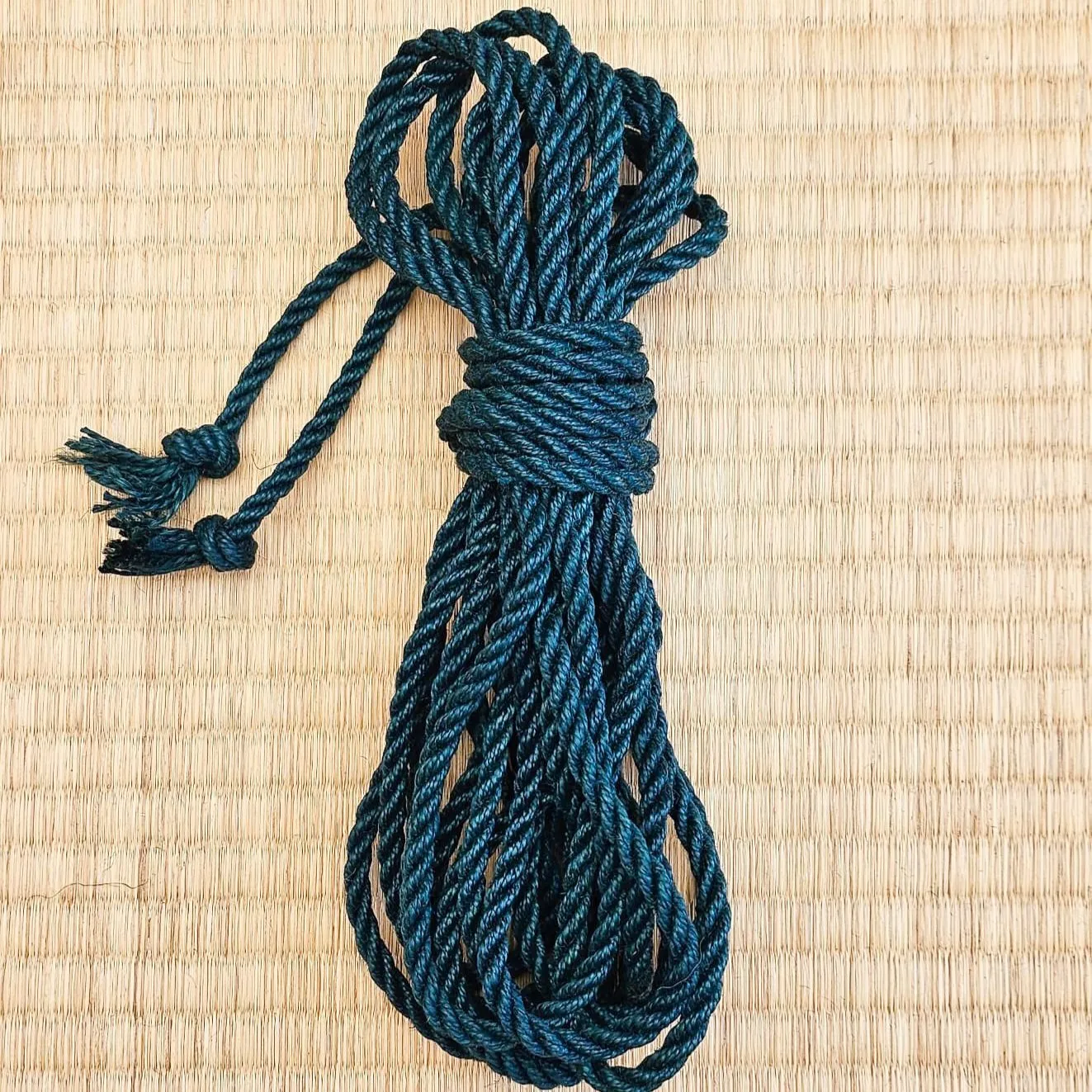 Teal Green Shibari Rope