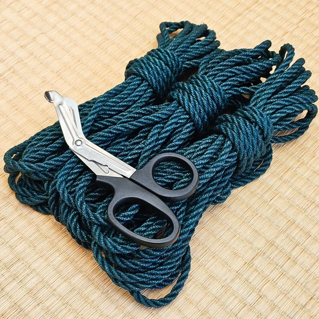 Teal Green Shibari Rope