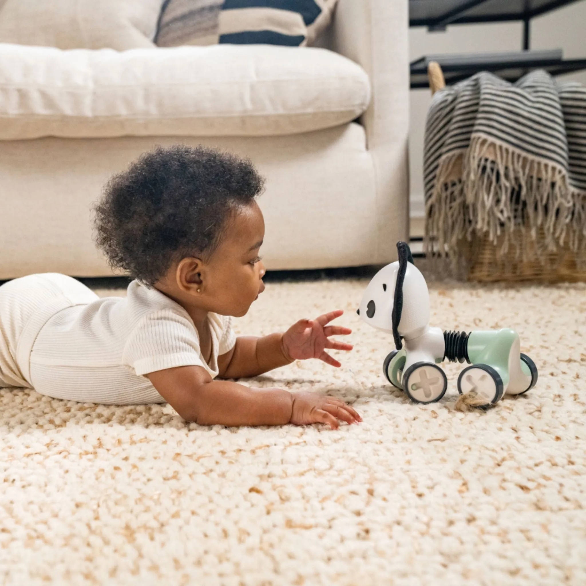 Tiny Love Black & White Décor Rolling Toy