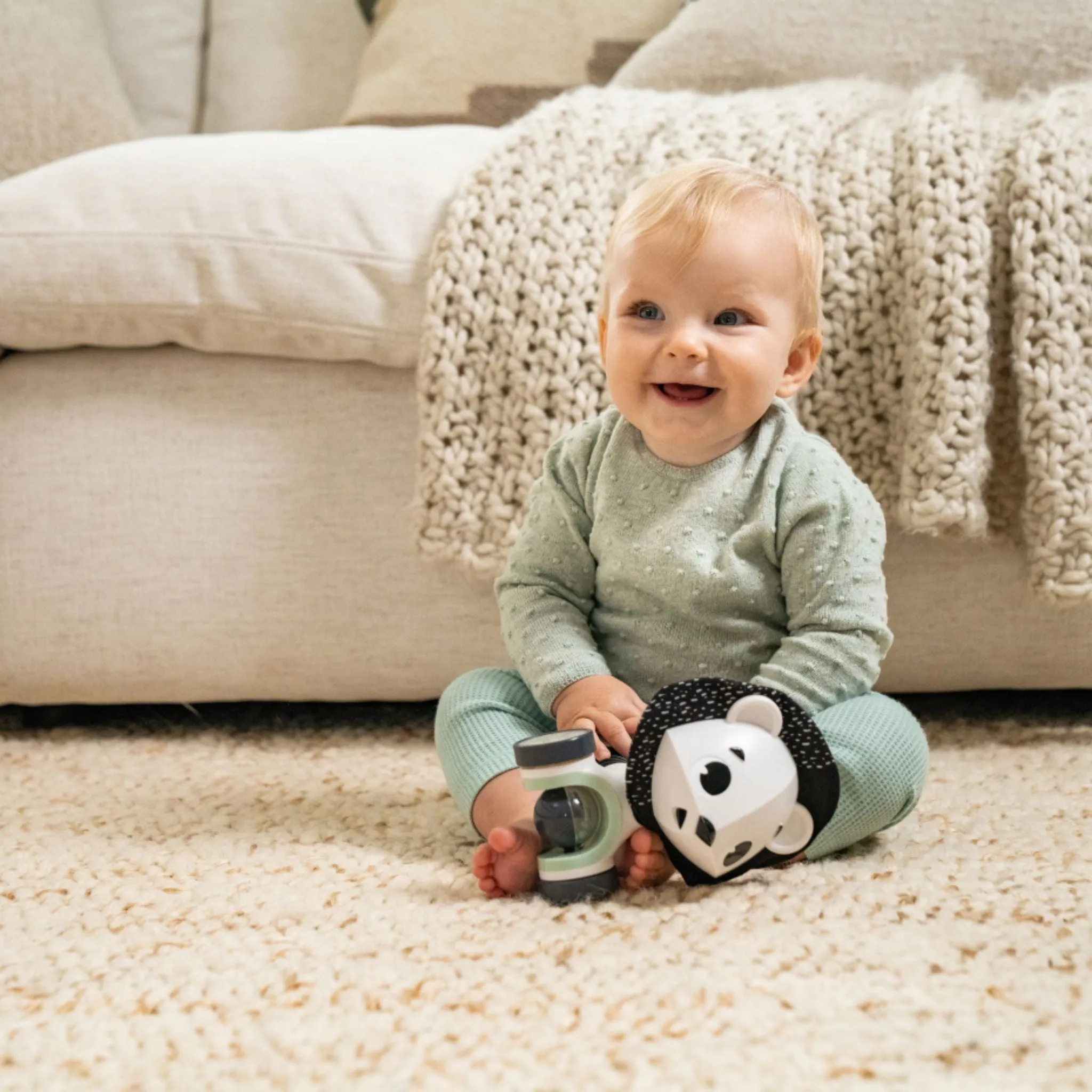 Tiny Love Black & White Décor Rolling Toy