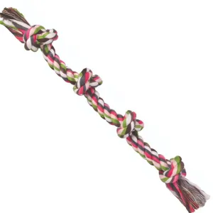 Trixie Playing Rope with Knots Toy for Dogs (Red)