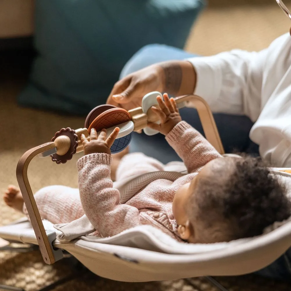 UPPAbaby Mira Bouncer Wooden Wheel Toy Bar